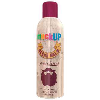 mockup packaging sleeve can spray