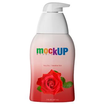 mockup packaging sleeve soap